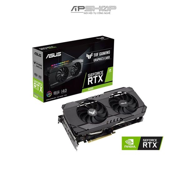 VGA ASUS TUF Gaming RTX 3050 8GB GDDR6| Chính hãng