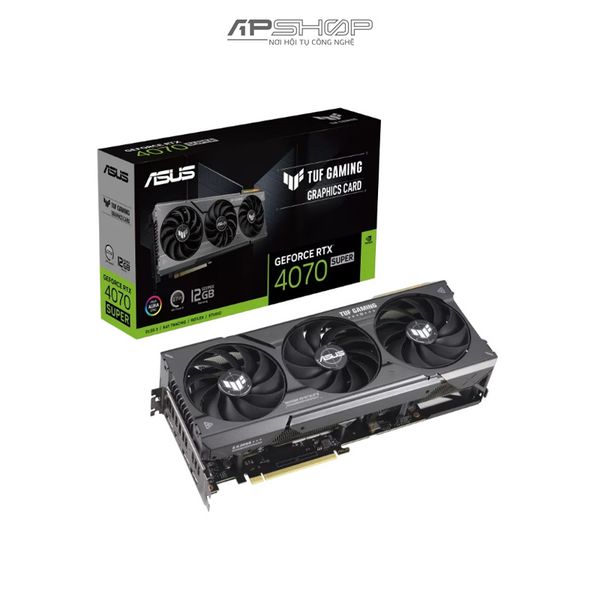 VGA ASUS TUF Gaming RTX 4070 SUPER 12GB GDDR6X