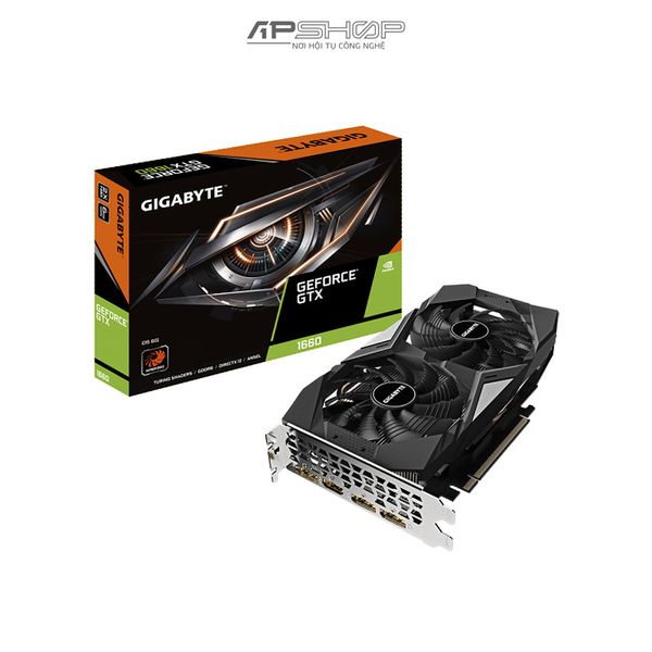 VGA Gigabyte GTX 1660 D5 6G | Chính hãng