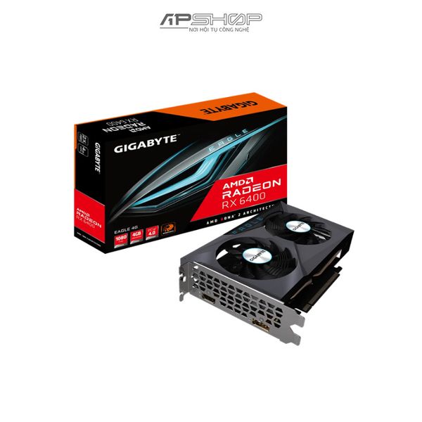 VGA Gigabyte Radeon RX 6400 EAGLE 4G | Chính hãng