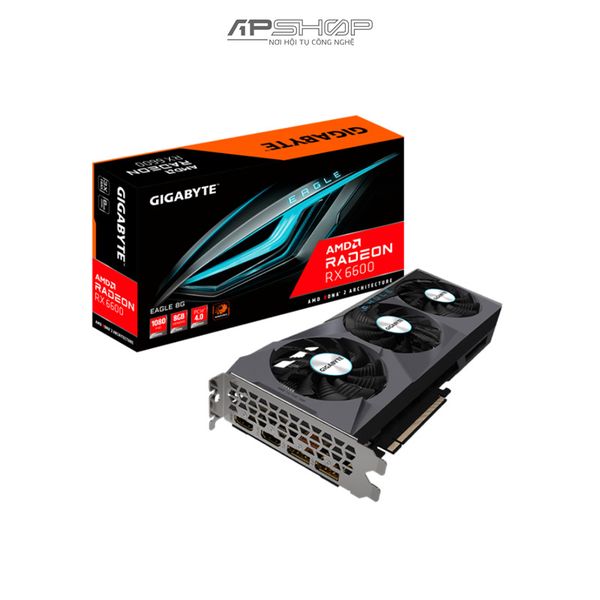 VGA Gigabyte Radeon RX 6600 EAGLE 8G | Chính hãng