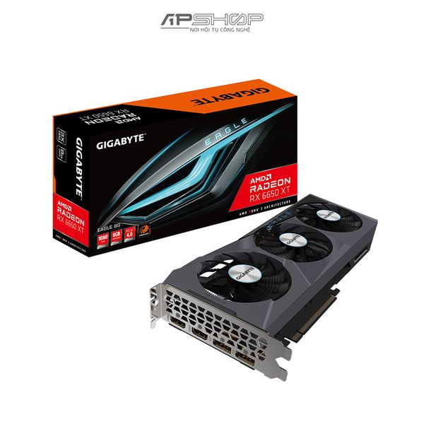 VGA Gigabyte Radeon RX 6650 XT EAGLE 8G | Chính hãng