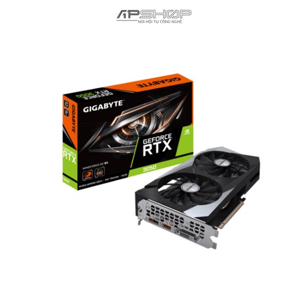 VGA Gigabyte RTX 3050 WINDFORCE OC 6G | Chính hãng