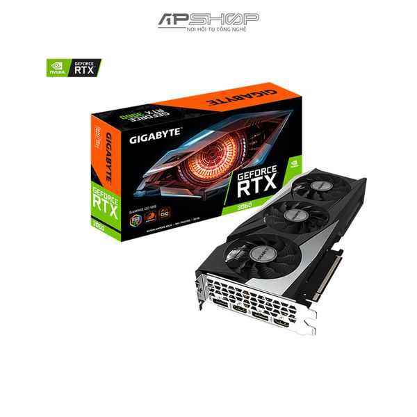 VGA GIGABYTE RTX 3060 GAMING OC 12G | Chính hãng