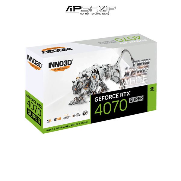 VGA INNO3D RTX 4070 Super Twin X2 OC WHITE