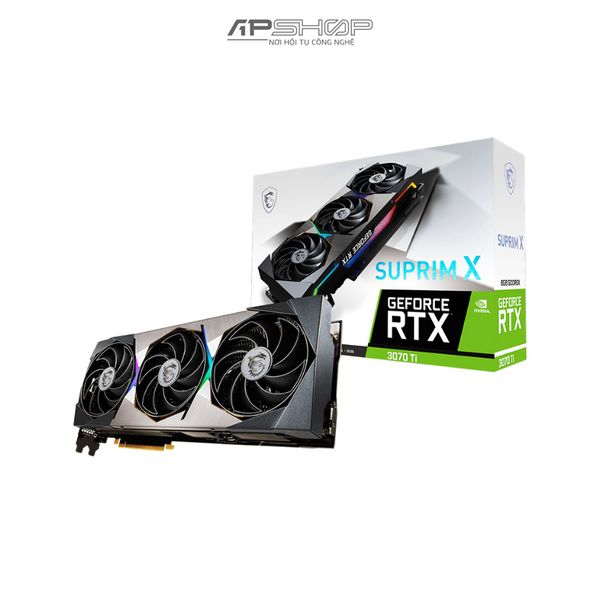 VGA MSI RTX 3070 Ti SUPRIM X 8G | Chính hãng