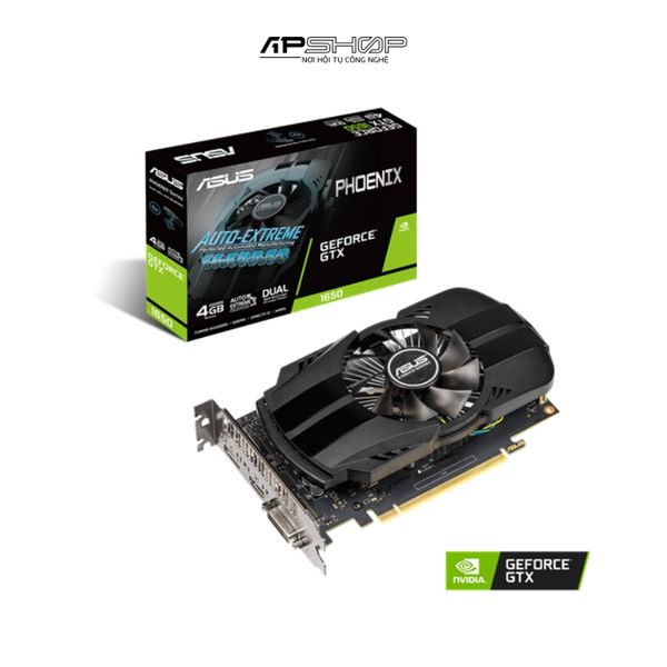 VGA ASUS PHOENIX GTX 1650 4GB GDDR6 | Chính hãng