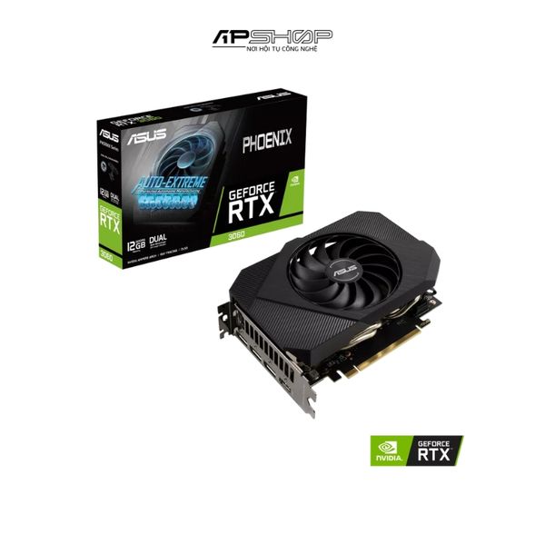 VGA ASUS Phoenix RTX 3060 12GB V2 | Chính hãng