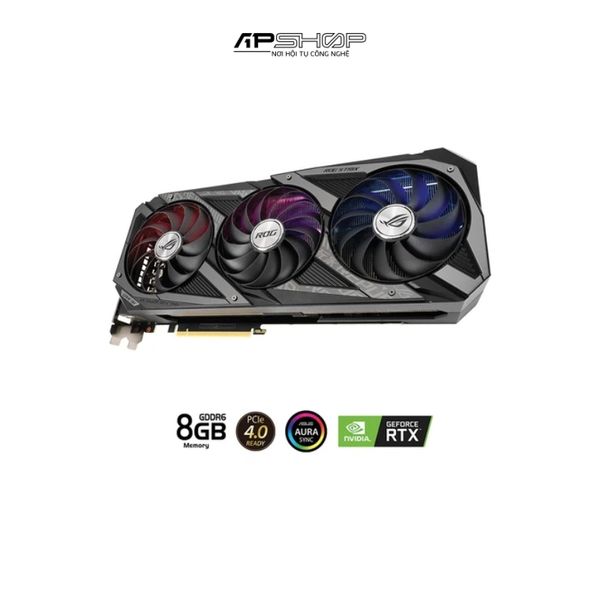 VGA ASUS ROG STRIX RTX 3060 Ti 8GB V2 GAMING | Chính hãng