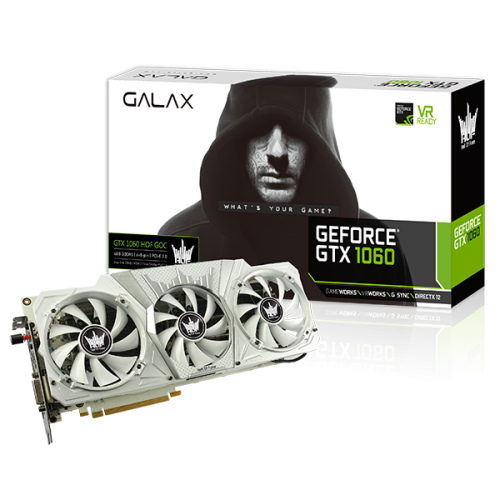 VGA Galax GTX 1060 HOF 6GB