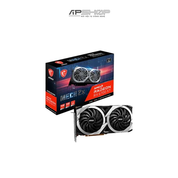 VGA MSI Radeon RX 6700 XT MECH 2X 12G | Chính hãng