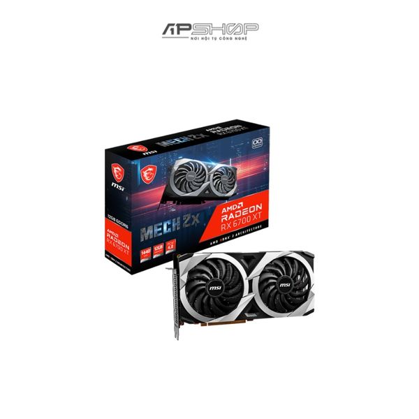 VGA MSI Radeon RX 6700 XT MECH 2X 12G OC | Chính hãng