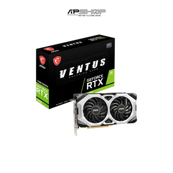 VGA MSI RTX 2060 VENTUS 12G OC | Chính hãng