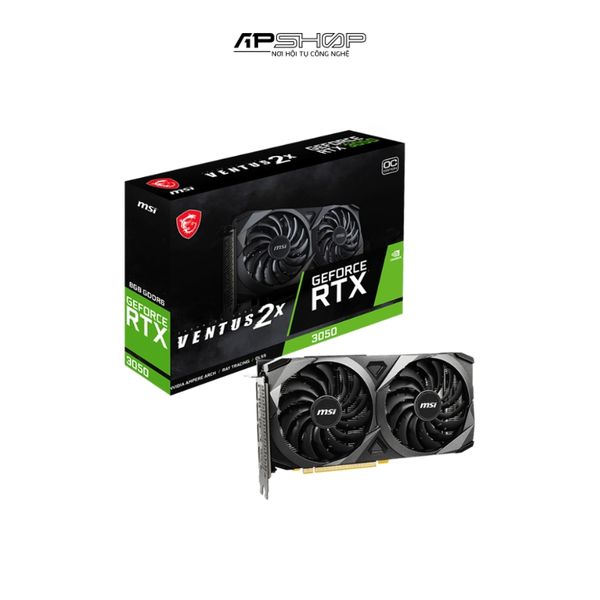 VGA MSI RTX 3050 VENTUS 2X 8G OC | Chính hãng