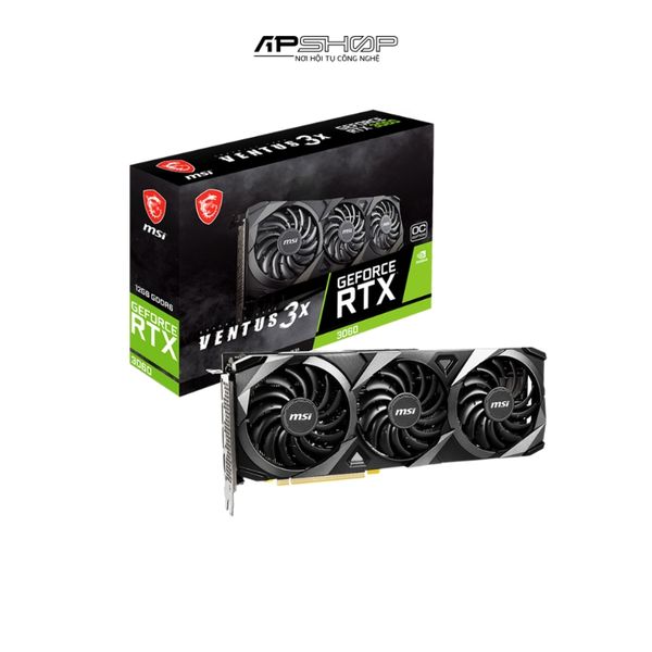 VGA MSI RTX 3060 VENTUS 3X 12G OC | Chính hãng