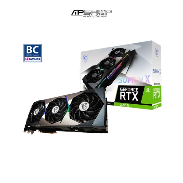 VGA MSI RTX 3090 Ti SUPRIM X 24G | Chính hãng