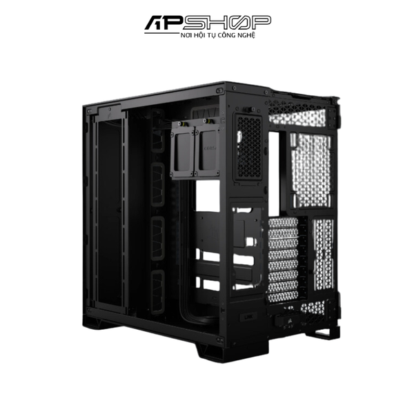 Vỏ máy tính Corsair 6500D Airflow Tempered Glass Mid Tower Black