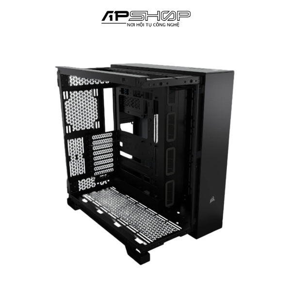 Vỏ máy tính Corsair 6500D Airflow Tempered Glass Mid Tower Black