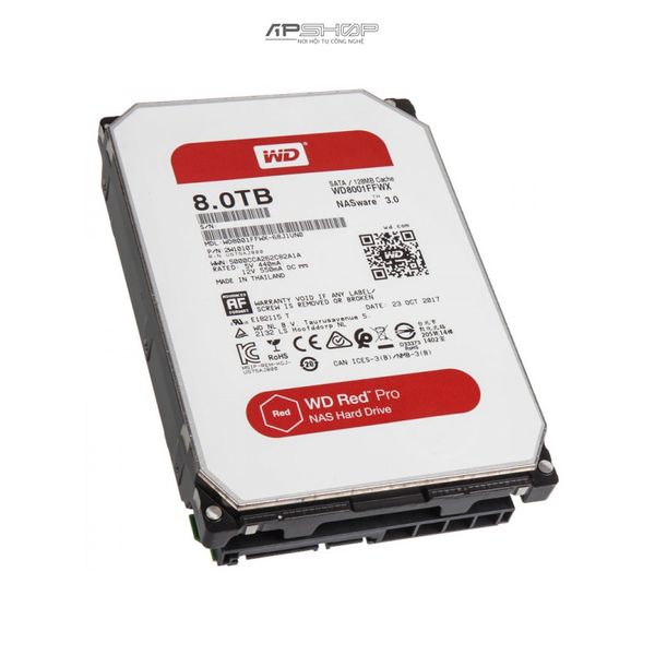 HDD Western Digital Red Pro 8TB - Hàng chính hãng