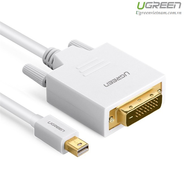 Cáp chuyển đổi Mini Displayport to DVI dài 3m chính hãng Ugreen 10425