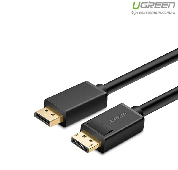 Cáp Displayport to Displayport chuẩn 1.2 dài 1m hỗ trợ 2K*4K chính hãng Ugreen 10244