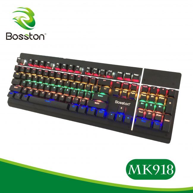 Bàn Phím Cơ Bosston MK918 Full Led