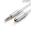 Cáp Audio 3.5mm dài 1m âm dương chính hãng Ugreen 10774 cao cấp