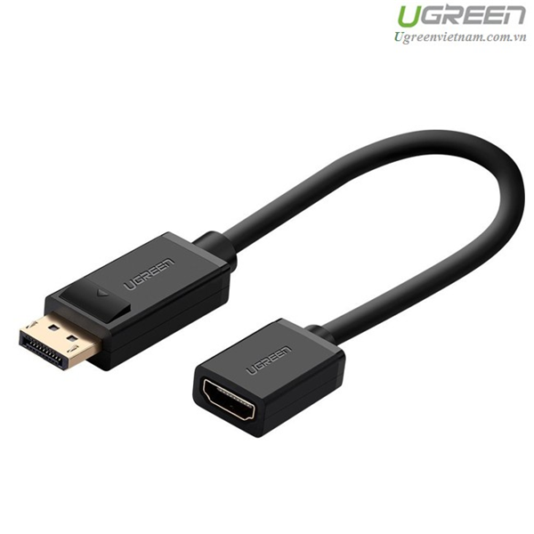 Cáp chuyển đổi Displayport to HDMI hỗ trợ 4Kx2K chính hãng Ugreen 40363 cao cấp