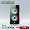 Case VSP home and Gaming V212 - Green