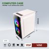 Case VSP home and Gaming V212 - White