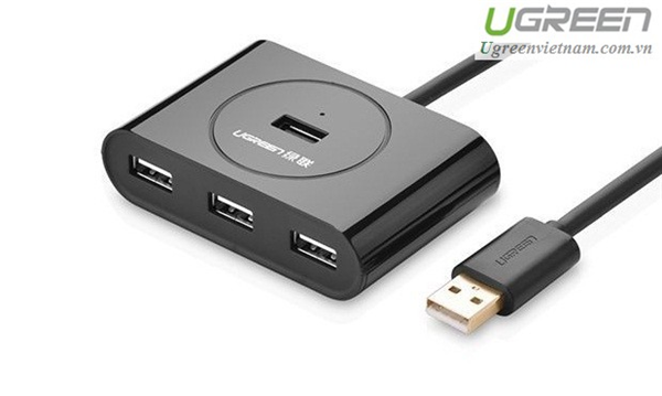 Bộ chia cổng USB 2.0 ra 4 cổng dài 5m chính hãng Ugreen 20212 cao cấp