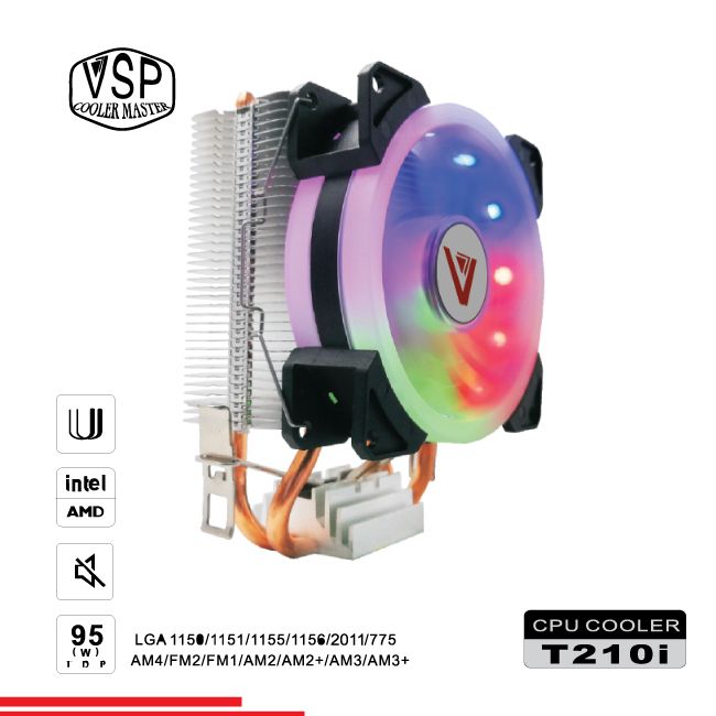 FAN CPU VSP COOLER MASSTER T210I