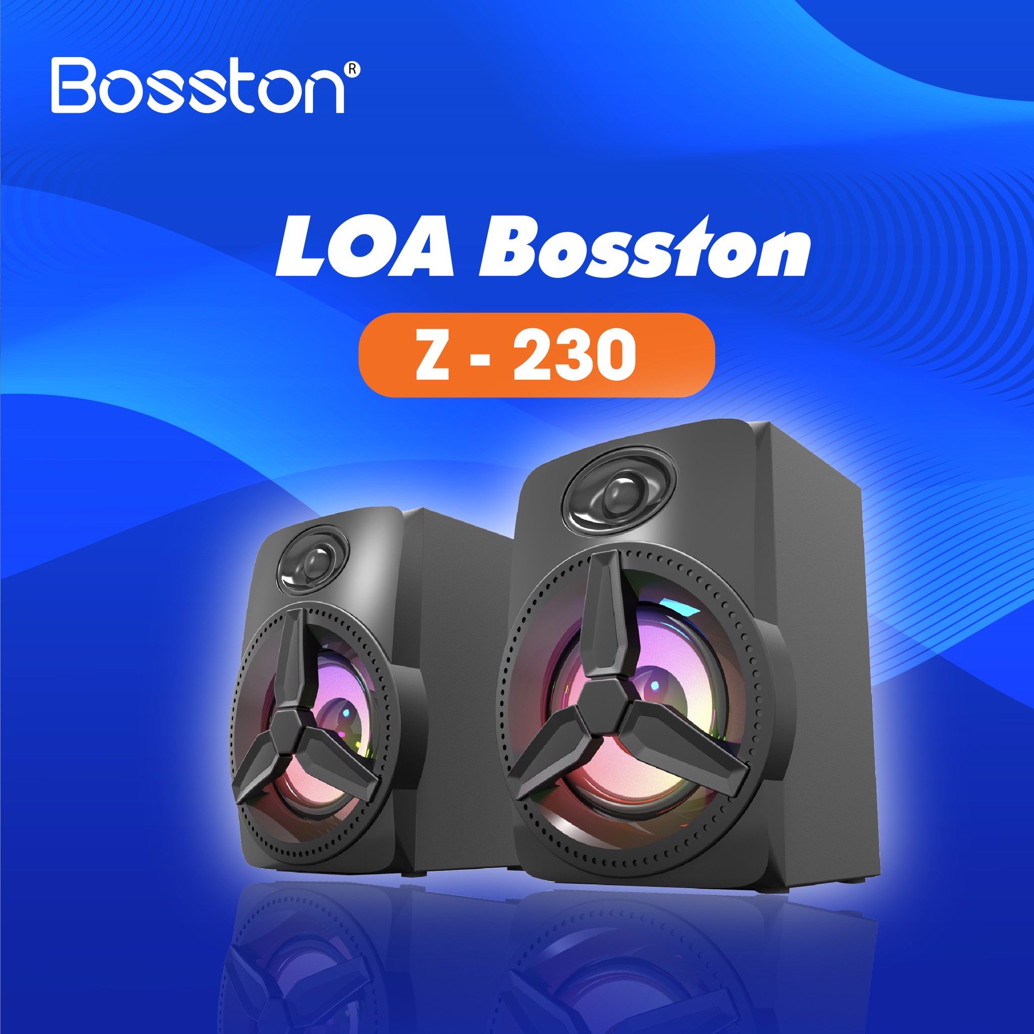 Loa Bosston Z230 Led RGB 2.0 PC