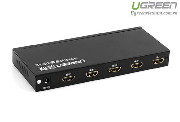 Bộ chia cổng HDMI 1 ra 4 Hỗ trợ full HD Chính hãng Ugreen 40202 Cao cấp