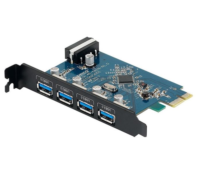 Card chuyển đổi PCI-Express 4 Port USB 3.0