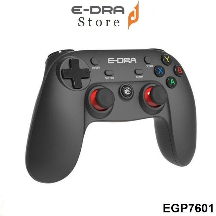 Tay cầm chơi game không dây E-dra EGP7601 (Wireless2.4Ghz & Bluetooth)