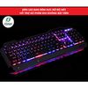 Bàn Phím giả cơ Gaming K618 Super Pro New 2024 Led Đổi Màu 10 Chế Độ Led Khác Nhau Ngang Phím Cơ PC