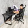 Bàn Gaming, Làm Việc Fufutech Chữ L Để Máy Tính có thể tùy chỉnh lắp đặt 2 góc trái phải, Mặt Gỗ Rộng Rãi 180x120cm