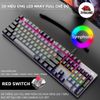 Bàn Phím Cơ Red Switch ZiyouLang K1 Pro Gaming Full Size, Led RGB 20 Chế Độ, Phím Gõ Êm, Phù Hợp Máy Tính/Pc/Laptop