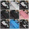 Bàn phím cơ máy tính có dây LEAVEN K550 hotswap gaming red switch blue switch LED