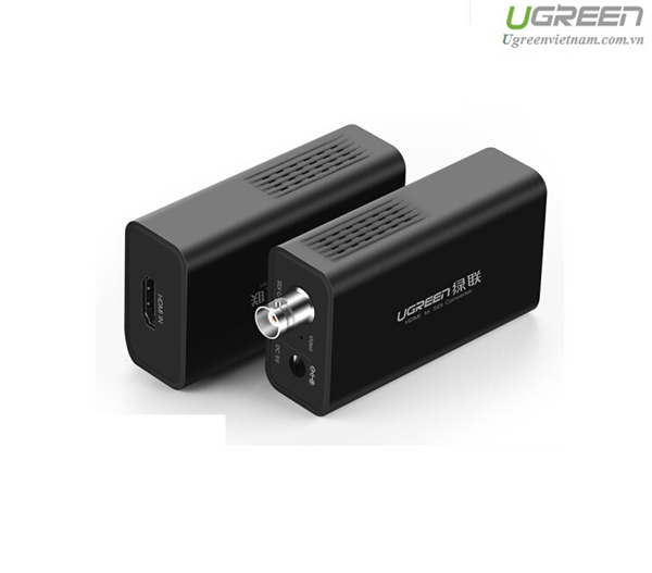 Bộ chuyển đổi HDMI to SDI cho camera hỗ trợ 1080p chính hãng Ugreen 40966 cao cấp