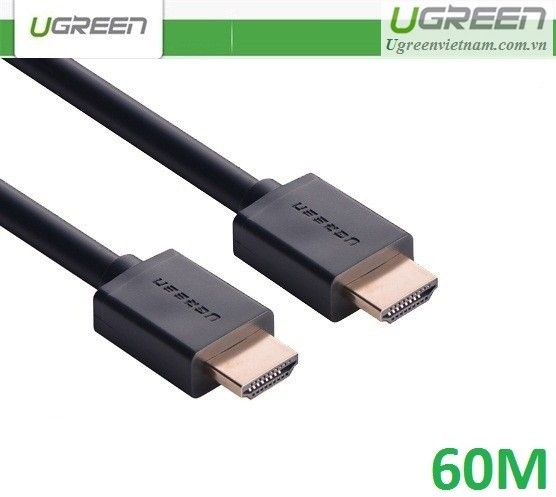 Cáp HDMI 1.4 dài 60M hỗ trợ Ethernet + 4k 2k HDMI chính hãng Ugreen 40593 (Chip Khuếch Đại)