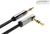 Cáp Audio 3.5mm 5M đầu bẻ góc 90 độ Ugreen 10729 Hàng chính hãng