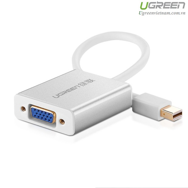 Cáp chuyển đổi Mini displayport to VGA + Audio chính hãng Ugreen 10437