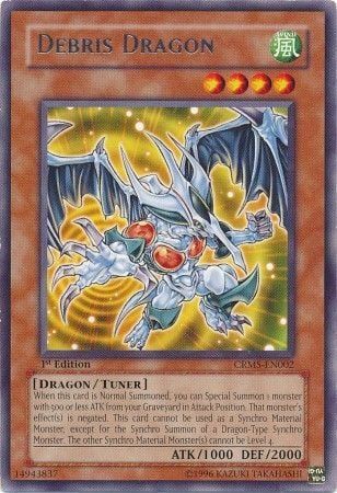 [ AE ] Debris Dragon - CRMS-AE002 - Rare 1st Edition