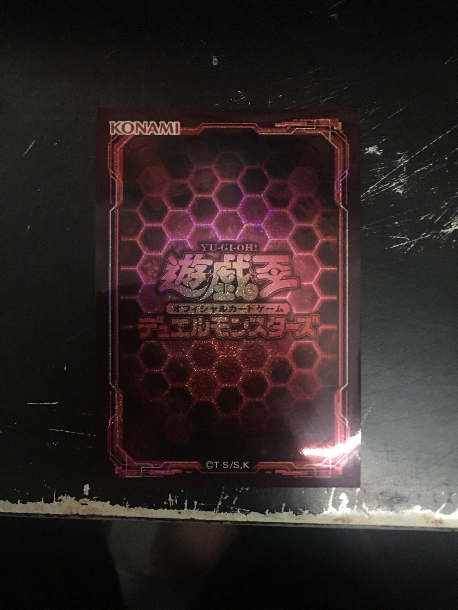 Card Sleeeve lẻ - Red Hexagon [ Size Yugioh ]