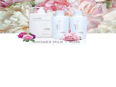 Sữa tắm dưỡng ẩm, sáng da - Hoa hồng