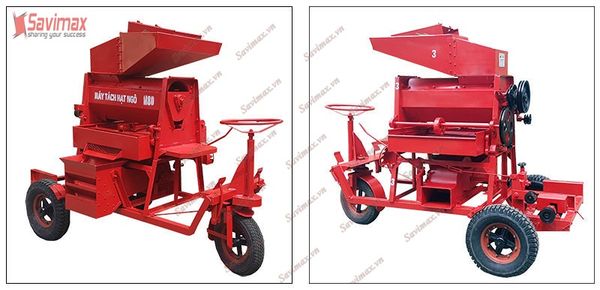 MÁY TÁCH HẠT NGÔ 80 TỰ HÀNH TK80