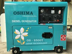 Máy phát điện Oshima OS 8500 (công suất 8kva, đề nổ, chạy dầu)