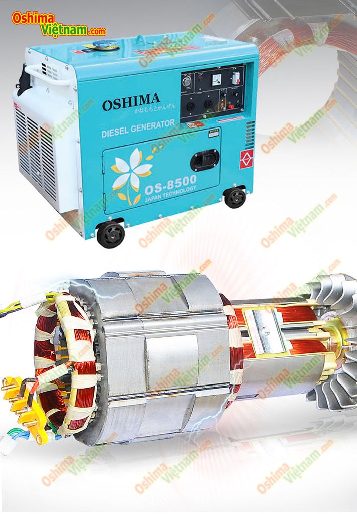 MÁY PHÁT ĐIỆN OSHIMA OS 8500